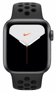 Apple Watch Series 5 44mm Space Gray Aluminum Case with Anthracite/Black Nike Sport Band